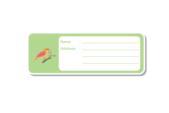 Back to School Label Book Animal Bird: A Digital Toolkit for Modern Organizers