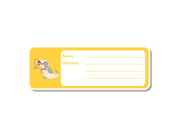 Back to School Label Name Animal Dog: A Practical Digital Asset for Organized Classrooms