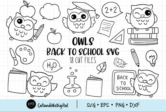 Back to School Owls Svg: A Practical Look at Digital Craft Files for Your Projects
