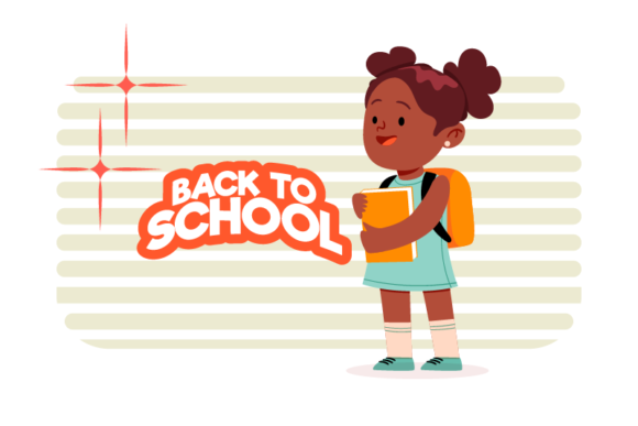 Back to School People Background Concept