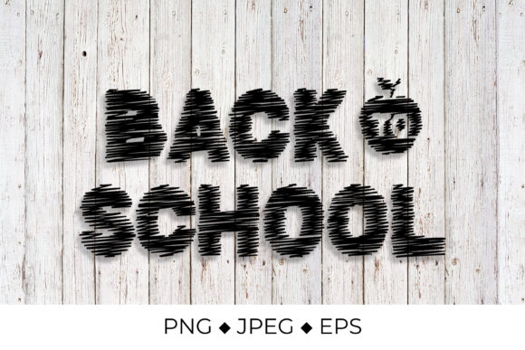 Back to School Squiggle Lettering: A Versatile Design Resource for Creators and Entrepreneurs