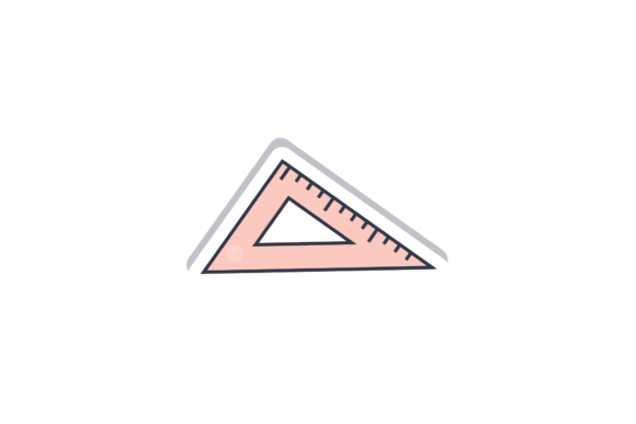 Back to School Stationery Arc Ruler SVG – A Versatile Digital Design Tool for Creatives and Professionals