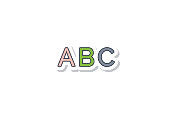 Back to School Stickers Abjad ABC Svg: A Versatile Digital Asset for Every Creator