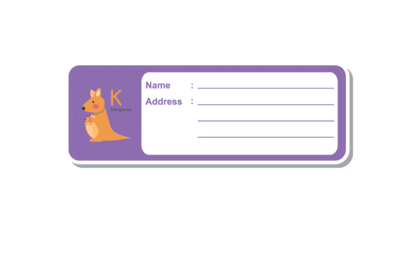 Integrate the Back to School Label Book Animal Kangaroo into Your Labeling Workflow