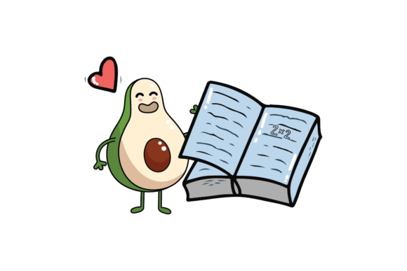 Kawaii Back to School Avocado Book SVG: A Complete Guide to This Versatile Digital Design