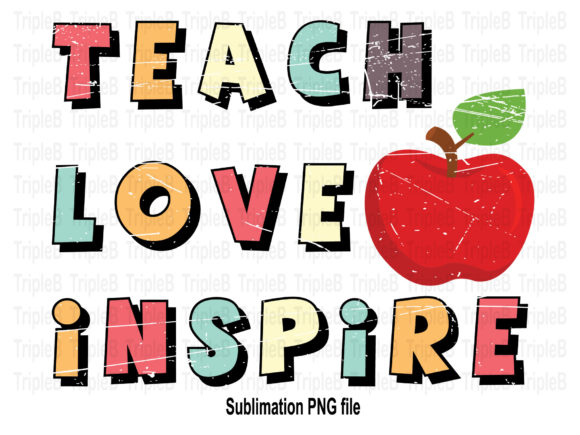 Teach Love Inspire Back to School Sub Design Guide